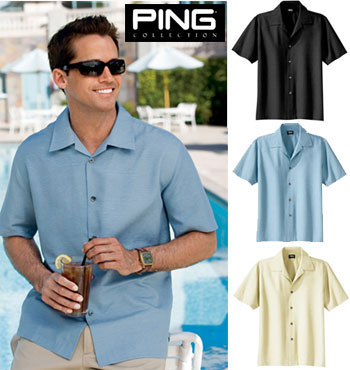 PING - Silk Camp Shirt (P801) Clearance