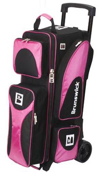 Brunswick - Flash Players 3 Ball Roller (Black/Pink)