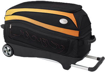 Hammer - Orange Flames 3 Ball Roller
