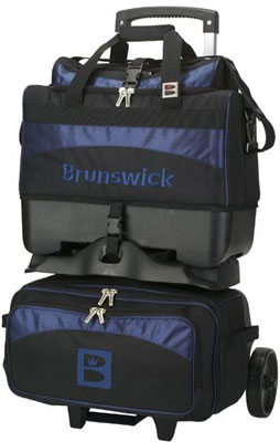 Brunswick Competitor 4 Ball Roller (Black/Navy)