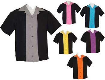 Classic 57 Retro Bowling Shirt (Assorted Colors)
