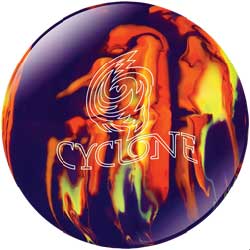 Ebonite Cyclone (Purple/Orange/Yellow)