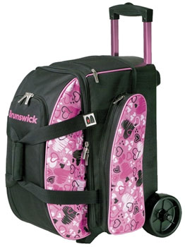 Brunswick Image Hearts All Over 2 Ball Roller