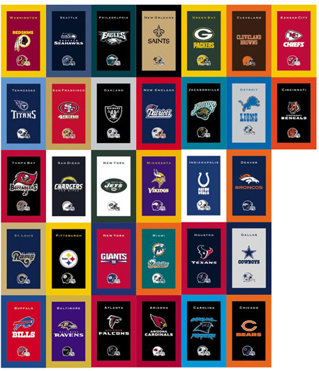 KR NFL Team Towel (Assorted