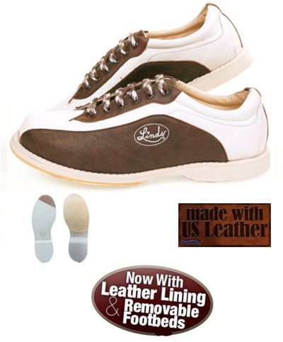 White Buckskin Shoes on Bowling Index  Linds Cps  Men S  White Brown  Clearance