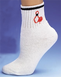 Ball and Pin Bowling Socks (Women's)(#2350)