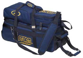 Storm - 3 Ball Tournament Tote Roller (Navy)