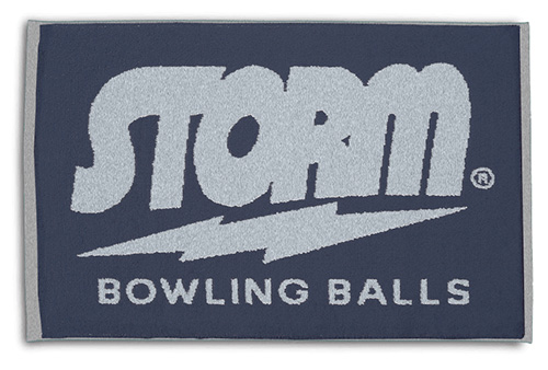 Storm Logo Woven Towel (Navy/Grey)