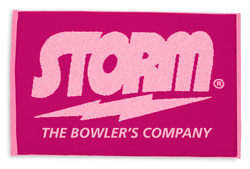 Storm Logo Woven Towel (Pink)
