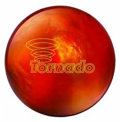 Ebonite Tornado (Red/Orange/Gold)