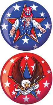 Brunswick Viz-a-ball Uncle Sam