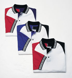 Radial Racing Shirt (White/Royal/Black) 1 Medium Only