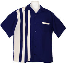 Shoopster Bowling Shirt (NAVY)