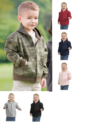Precious Cargo - Toddler Zip Hoodie (CAR12) Assorted Colors