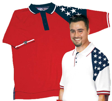 Freedom Polo Shirt (White or Red)