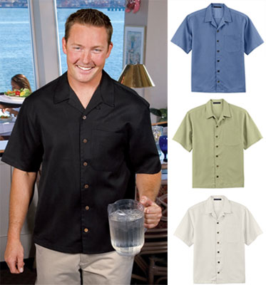 S535 Easy Care Camp Shirt (Assorted Colors)