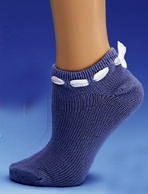 Bow Tie Socks (Women's) (#2600)