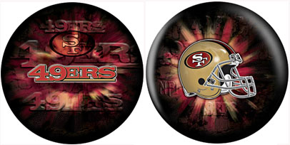 Brunswick - Viz-a-ball NFL San Francisco 49'ers