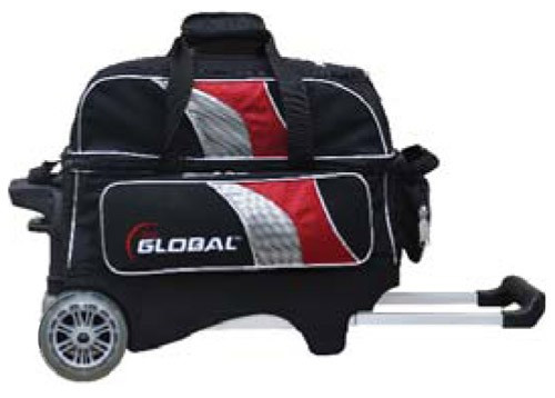 900 Global Deluxe 2 Ball Roller (Black/Red/Silver)