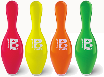 Brunswick Max GLOW Pins (Case of 10)