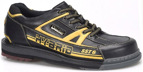 Dexter SST 6 Hybrid Mens Bowling Shoes Right Hand Black Gold 