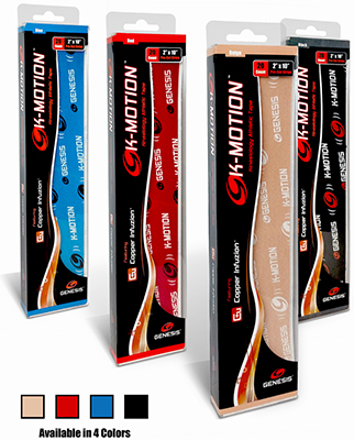 Genesis K-Motion Pre-Cut Tape Strips (20 Count)