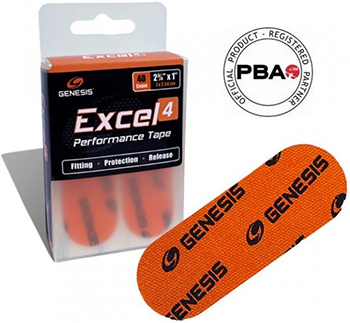 1 pack of 40 pieces each Genesis Excel 4 Performance Tape Orange 