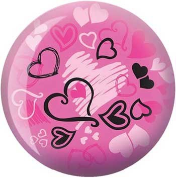 Brunswick Viz-a-ball Hearts
