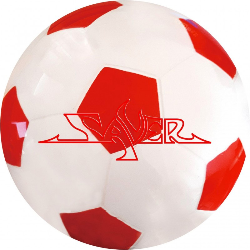 Lanemasters Saver Clear Soccer Ball (RED)
