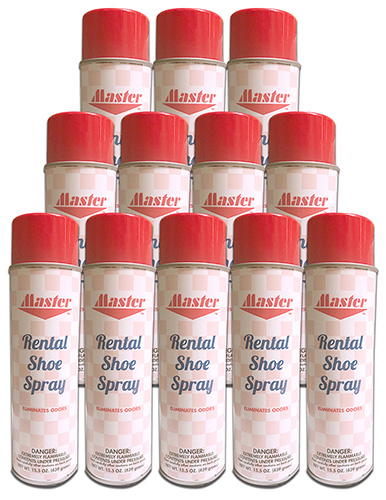 Master Disinfectant Deodorizing Shoe Spray (DOZEN)