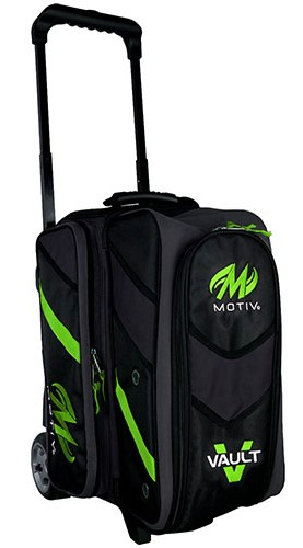 M black bowling bag