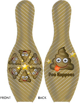 OnTheBall Emoji Poo Happens Pin