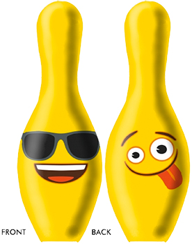 OnTheBall Emoji Yellow Faces Pin