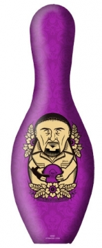 OnTheBall Bowling Pin Lebowski PURPLE JESUS