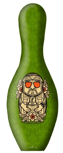 OnTheBall Bowling Pin Lebowski WALTER