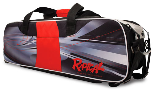 Radical 3 Ball Tote Roller (Black/Red)