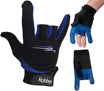 Robbys Original Cool Max Black Right Hand Bowling Glove