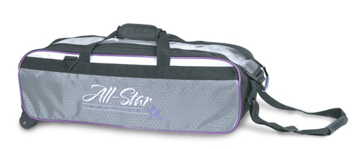 Roto Grip All-Star Travel 3 Ball Tote Roller (Purple)
