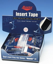 Master Insert Tape Black Smooth (32 piece-Dozen) AC-242BDZ