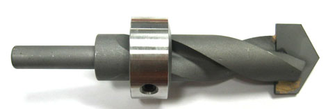 Turbo 1 1/2 Drill Bit w/ Depth Stopper
